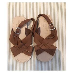 The Humble Soles Woven Leather Sandals